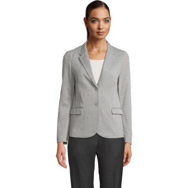 Blazer piqué mujer