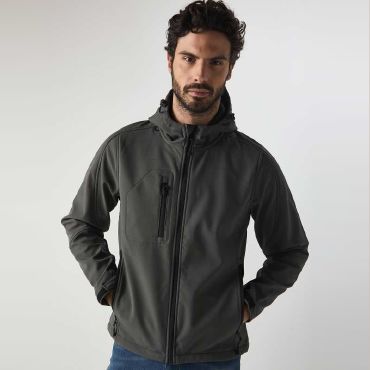 Chaqueta softshell con capucha unisex BS552