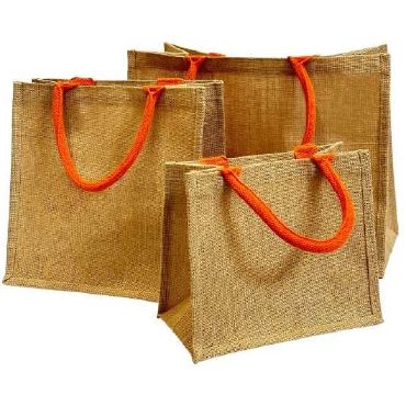 Bolso shopper de jute laminado BS905