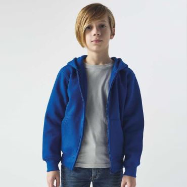 Sudadera con capucha y cremallera niño BSK333 Kids