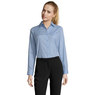 Camisa de manga larga Easycare mujer Business Women