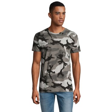 Camiseta camuflaje hombre Camo