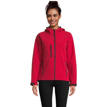 Chaqueta softshell con capucha de 3 capas mujer Replay Women