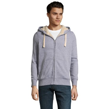 Sudadera con capucha y cremallera unisex Sherpa