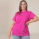 Camiseta talla grande mujer Curves. .