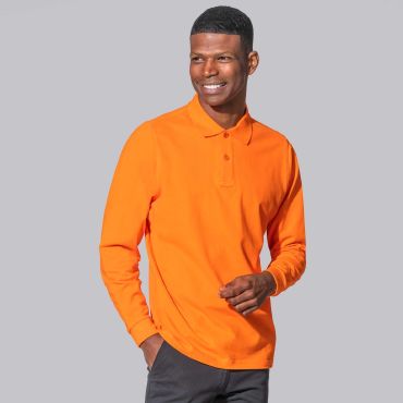 Polo básico manga larga hombre Polo Regular  Ls