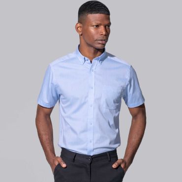 Camisa oxford manga corta hombre Shaoxfss