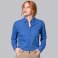 Camisa oxford manga larga mujer Shloxf. .