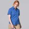 Camisa oxford manga corta mujer Shloxfss. .