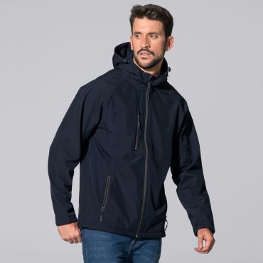 Chaqueta softshell con capucha hombre Softhood