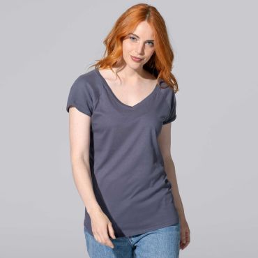 Camiseta cuello de pico mujer Urban Sea