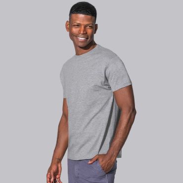 Camiseta básica hombre Regular Combed