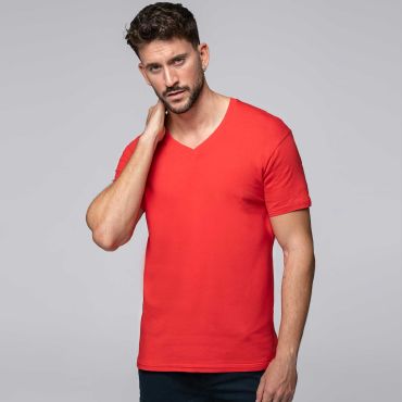 Camiseta cuello de pico hombre Tsuapico