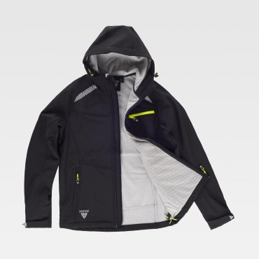 Chaqueta softshell con capucha unisex S7820