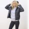 Chaqueta acolchada con capucha reciclada mujer Stream Hooded Women. .