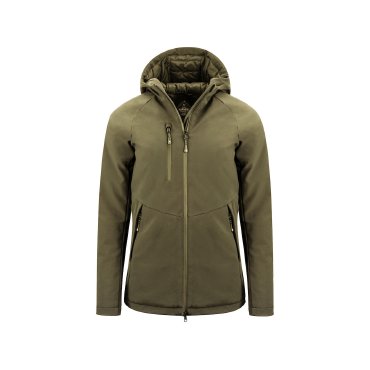 Chaqueta de invierno acolchada con capucha reciclada mujer Winchester Woman