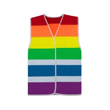 Chaleco arcoiris unisex Pride