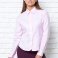 Camisa oxford manga larga mujer Shrloxf. .